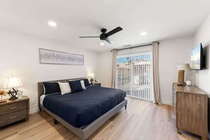 4 bedrooms, iron/ironing board, travel crib, WiFi