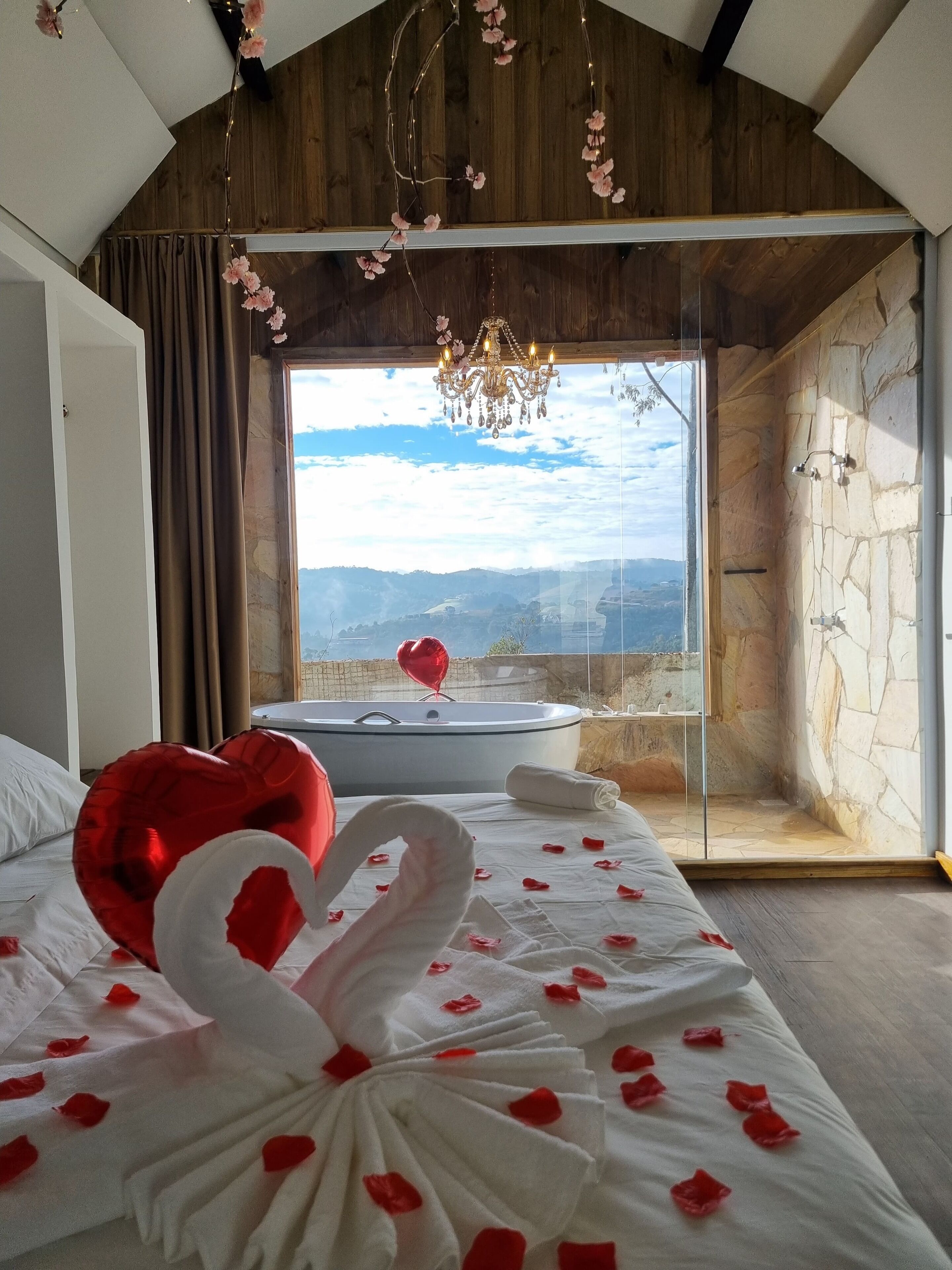 Suíte luxo, vista para a montanha | Wi-Fi de cortesia