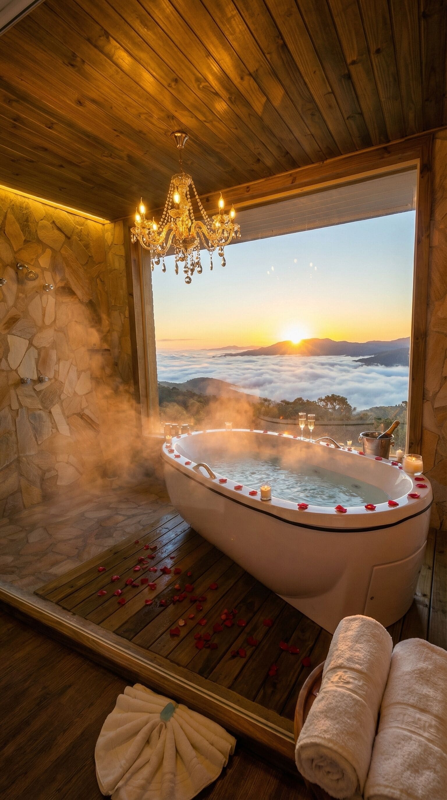 Suite – deluxe, fjellutsikt | Privat boblebad