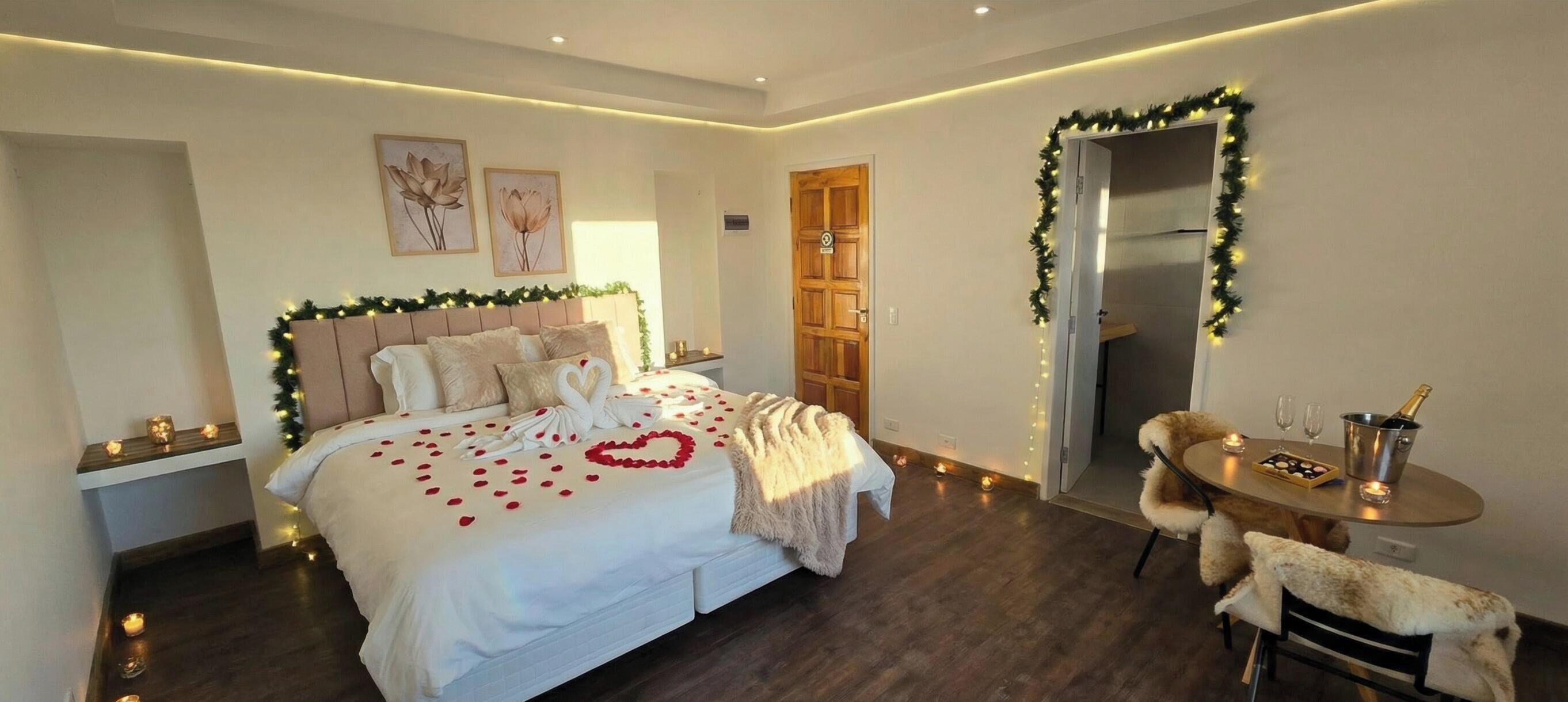 Premium bedding, Select Comfort beds, minibar, individually decorated