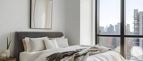 2 chambres, fer et planche à repasser, Wi-Fi gratuit, draps fournis