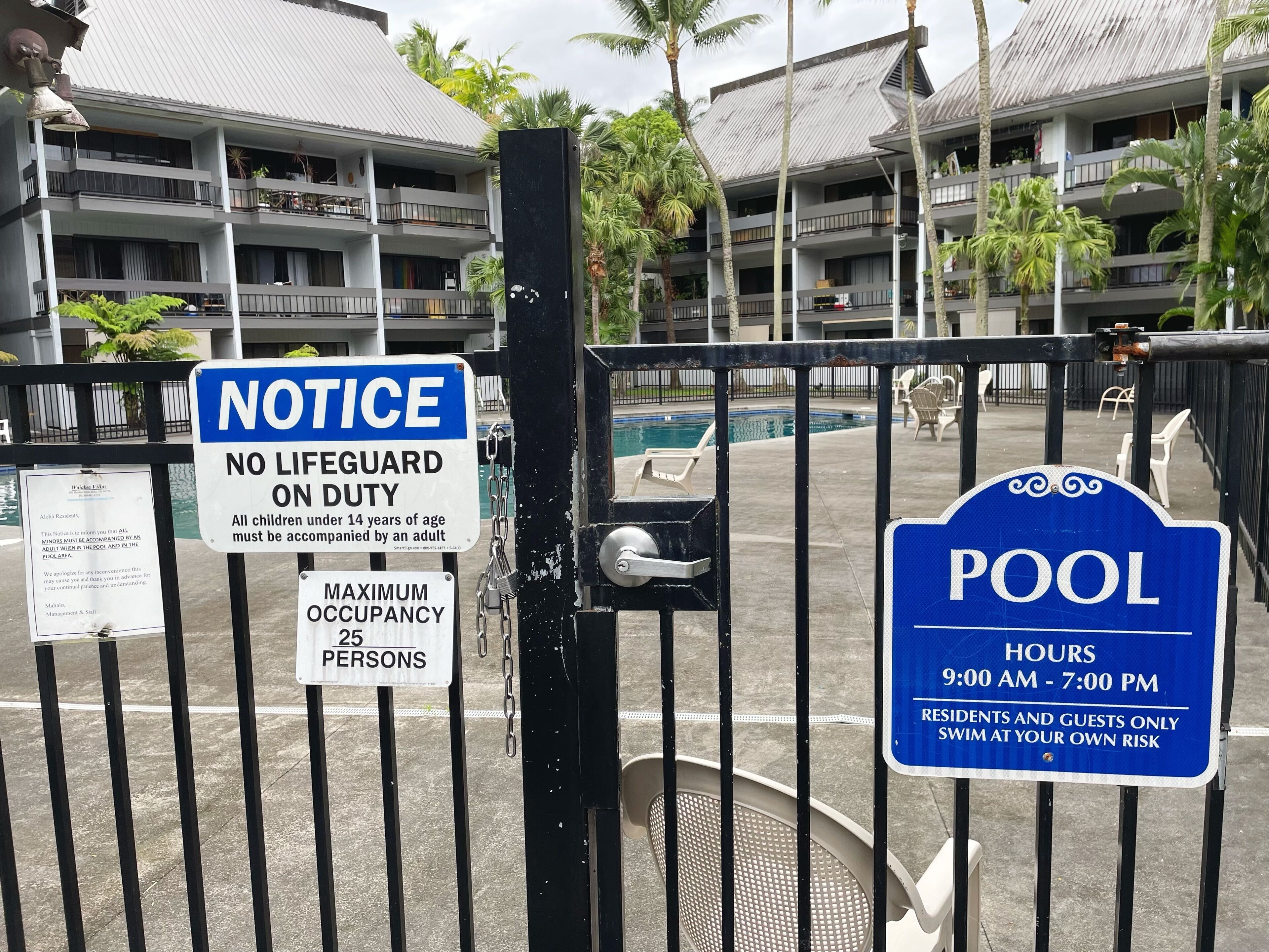 Outdoor pool