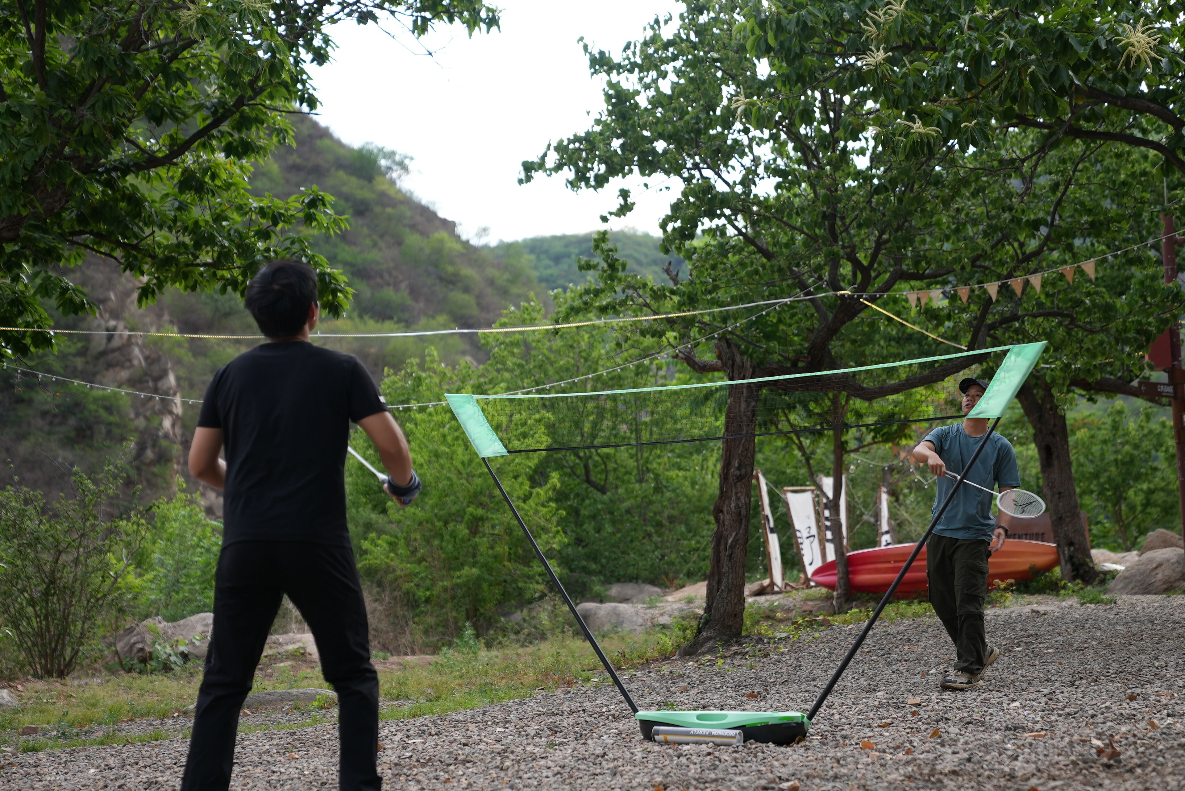 Zona de juegos infantil al aire libre