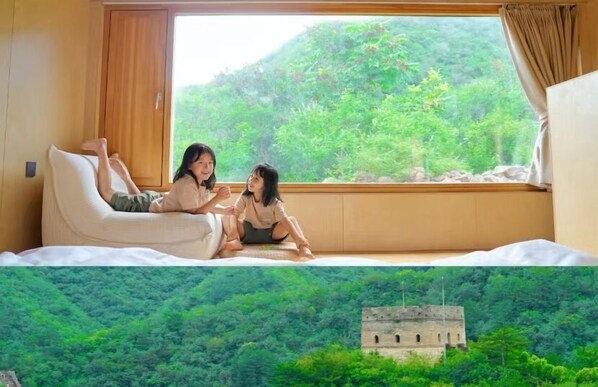 컴포트 쿼드룸, 산 전망 | 침대 시트