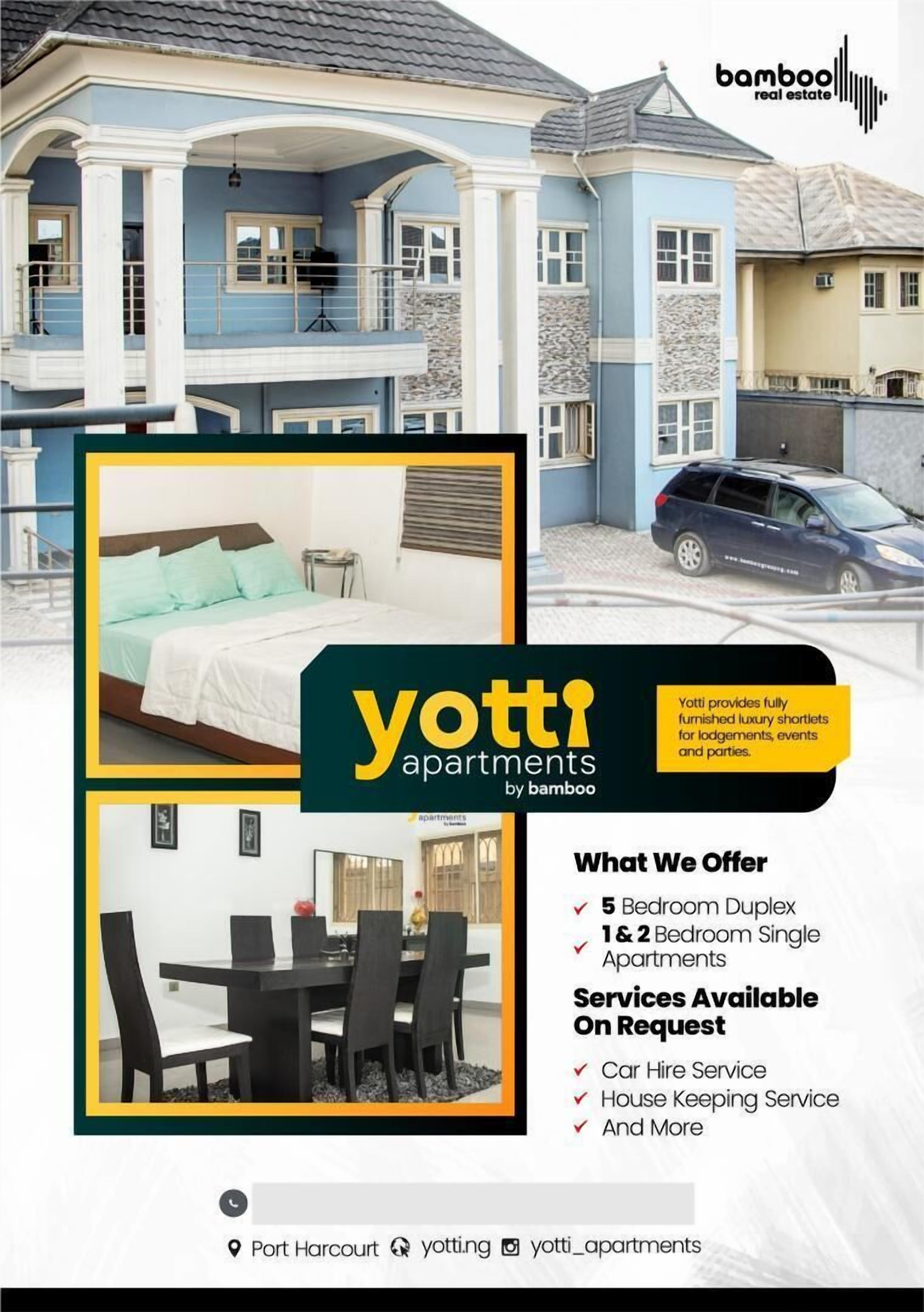 Beautiful 5-Bed Apartment in Port Harcourt