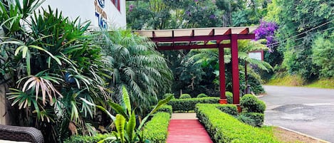 Fassade der Unterkunft