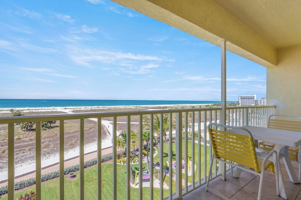 Classic Apartment, Balcony, Beach View | Balcony