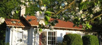 Bungalow 'Am Haussee' met uitzicht op het meer, privéterras en WiFi