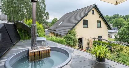 Einzimmerapartment 'Ferienwohnung Erzgebirge' mit privatem Garten und WLAN