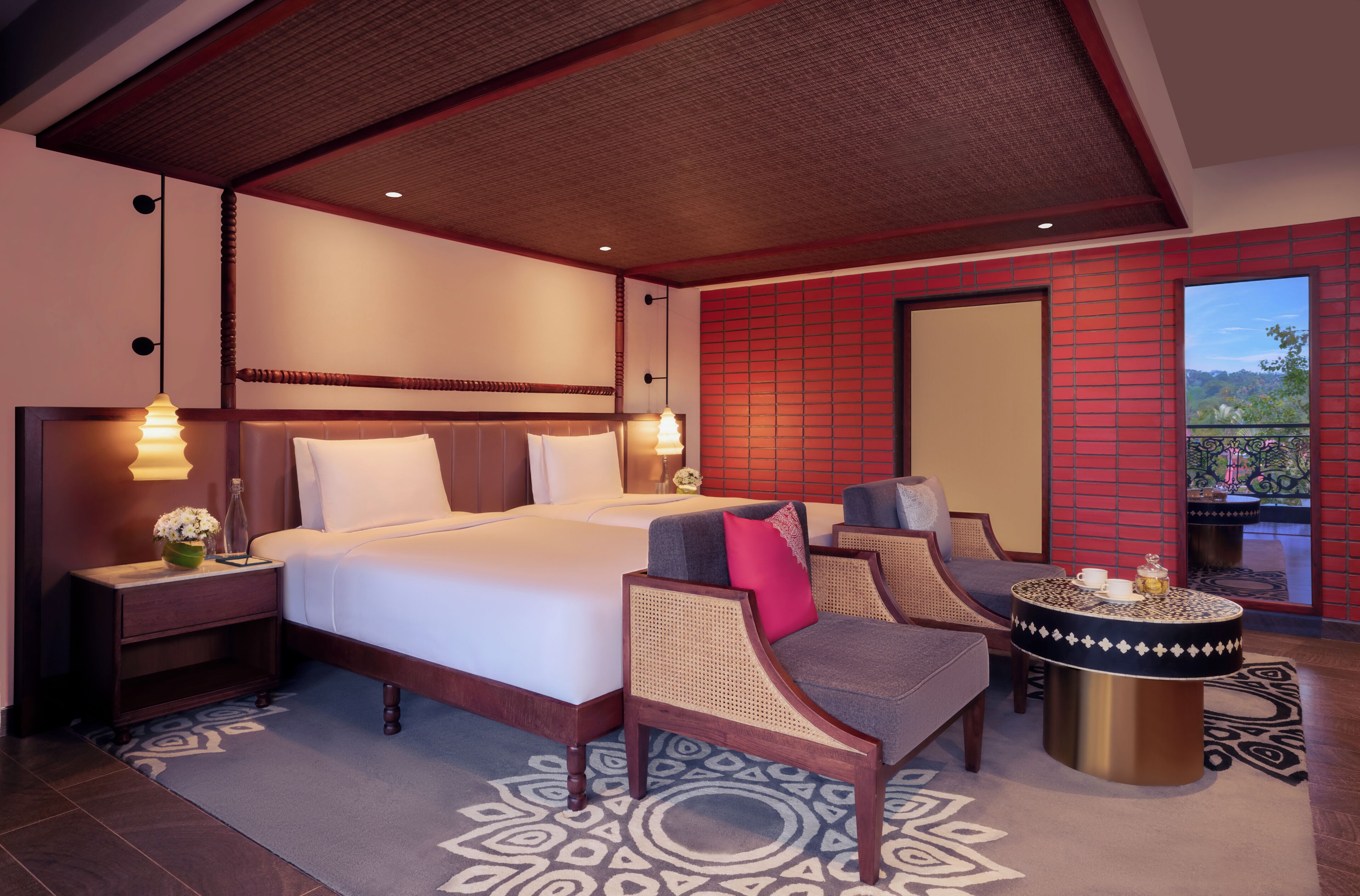 Premium bedding, minibar, desk, iron/ironing board