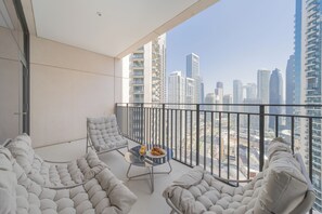 Luxury Apartment, 3 Bedrooms, Non Smoking, City View | Balcony