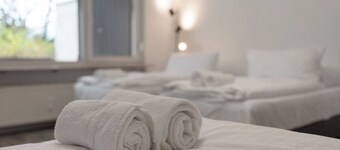 Appartement 'Kaffeehof 3 - 4 Einzelbetten' avec terrasse privée et balcon