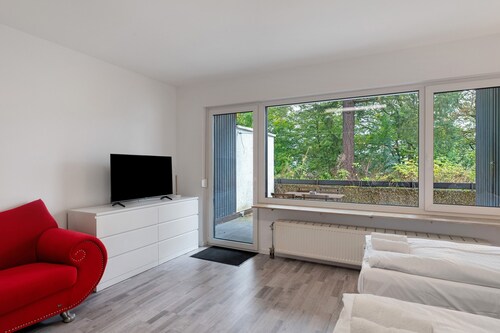 Appartement 'Kaffeehof 3 - 4 Einzelbetten' avec terrasse privée et balcon