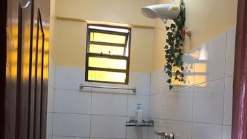 Deluxe Apartment, City View | Bathroom | Shower, rainfall showerhead, free toiletries, bidet