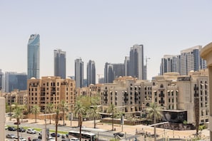 Deluxe Apartment, 2 Bedrooms, Non Smoking, City View | Balcony view - EDEN'S Homes & Villas - BLVD central (Dubai)