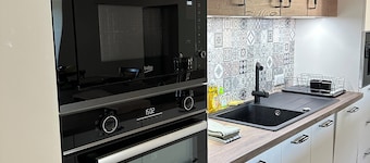 Charming air-conditioned house with garden and view on the Propriano bay