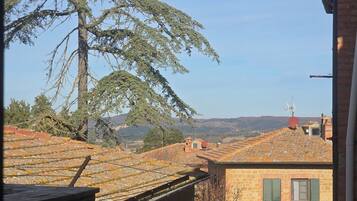 Vue depuis lâhĂ©bergement