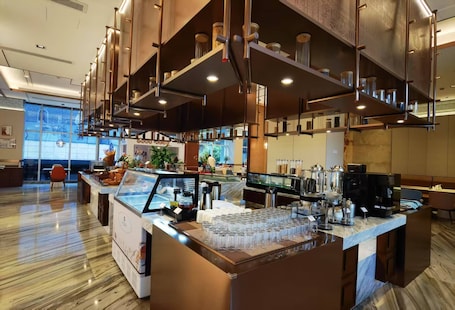 Restaurante. Jiangshan Haiwaihai Hotel