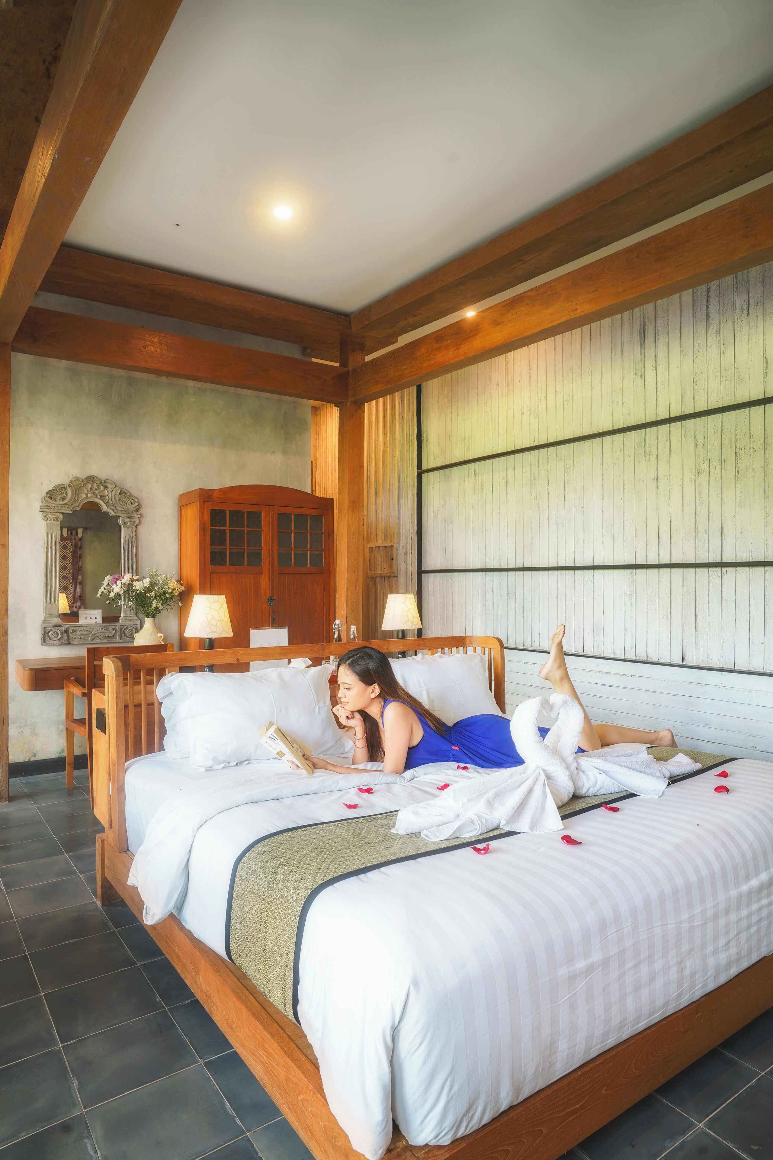 Yin Yang Room | 高級寝具、セーフティボックス (室内)、客室ごとに異なる装飾、客室ごとに異なるインテリア