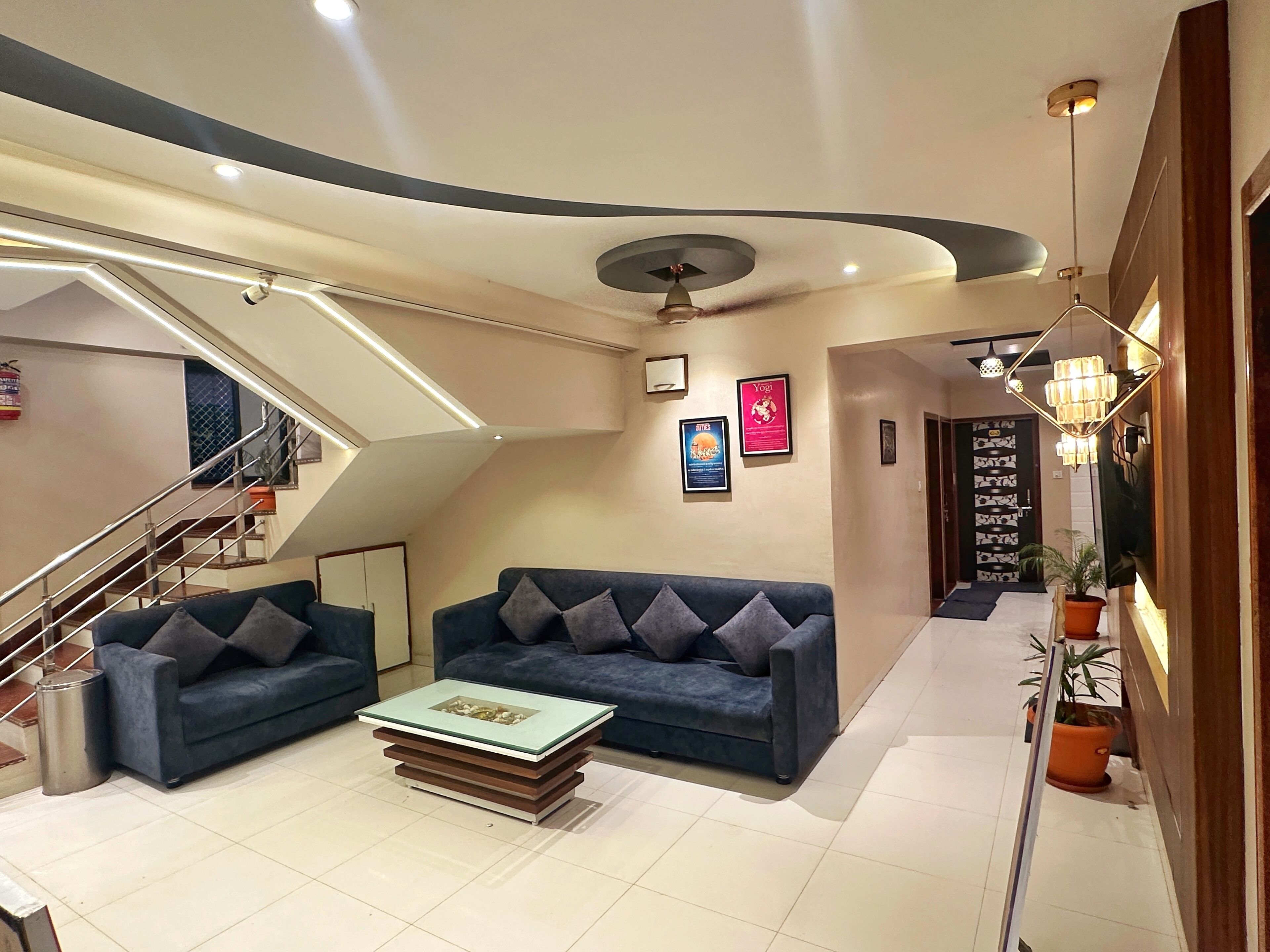 Sala de estar en el lobby