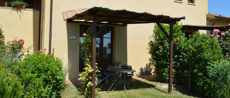 Entrada al alojamiento