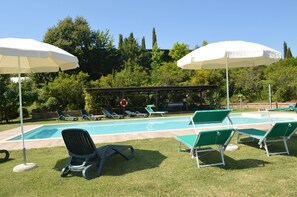 Apartment, 2 Bedrooms, Smoking, Patio | Pool - Large Apartment With Shared Swimming Pool in Crete Senesi (Asciano)