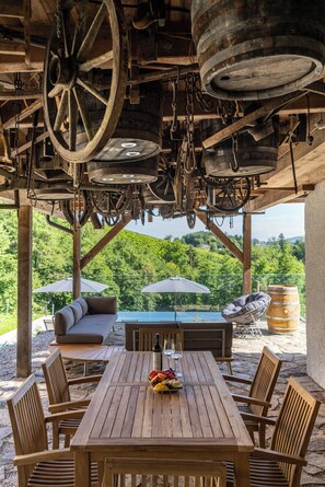 Restauration en plein air