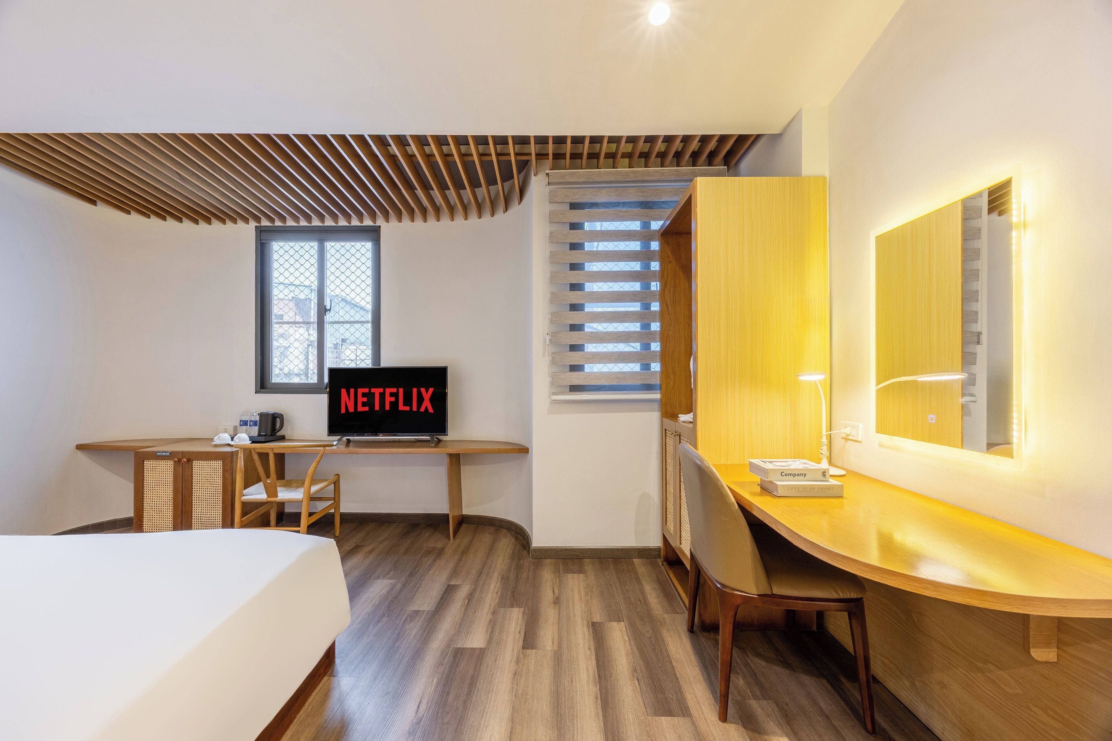 Deluxe-Doppelzimmer | Minibar, Bügeleisen/Bügelbrett, kostenloses WLAN, Bettwäsche