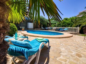 Pool - Beautiful private villa for 4 guests with private pool, WIFI, A/C, TV and terrace (Xàbia)