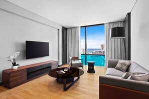 Suite, 1 soverom, byutsikt