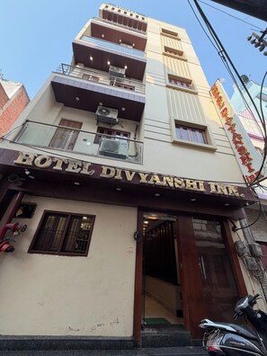 Façade de l’hébergement