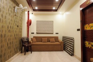 Área de estar no saguão