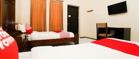 Free WiFi, bed sheets