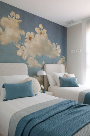 3 chambres, fer et planche à repasser, Wi-Fi gratuit, draps fournis