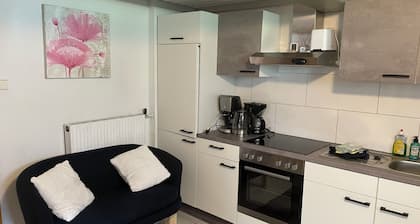 Ferienwohnung Wasserfall mit 2 Schlafzimmer und 2 Badezimmer im Erdgeschoss