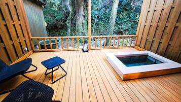 Kamar Mewah, pemandangan sungai, sudut (with Open-Air Bath, 105) | Wi-Fi gratis