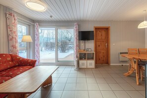 Télévision, cheminée