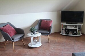 Smart-TV og stereoanlegg