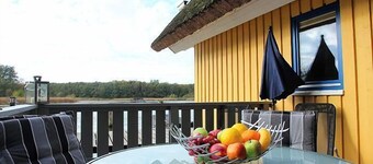 Bootshaus 600 Direkt in der Marina im Ferienpark Mirow in Einzellage