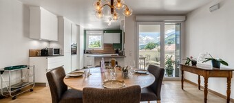 SEVRIER, Attique 79M2, Vues lac et montagnes, terrasse 38M2, 4pers.