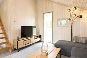 Télévision, cheminée