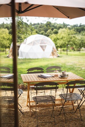 Casa, vista al jardín | Wifi gratis