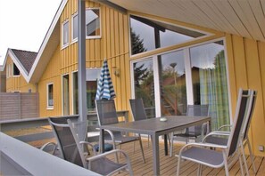 Outdoor dining - Wildgans 127 - Klassisches Skandinavisches Ferienhaus für bis zu 6 Personen (Mirow)