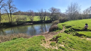 Property grounds - Viking Sleeping Barrel  (Umberleigh)
