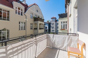 Leilighet – comfort, balkong | Terrasse/patio
