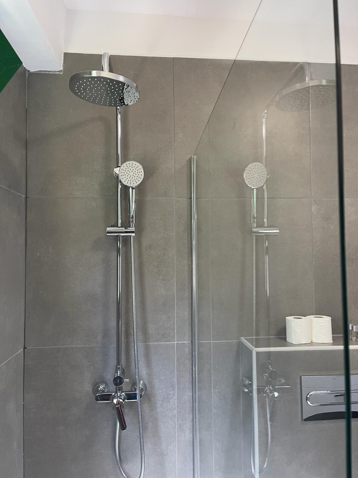 Apartamento luxo, vista para a colina | Banheiro