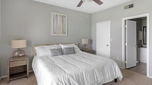 1 bedroom, desk, iron/ironing board, WiFi