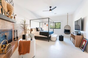 3 soverom, skrivebord, strykejern/-brett og wi-fi (inkludert)