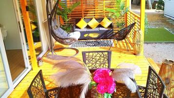 Hus (Mobile Home Nensi Two bedroom) | Terrasse/patio