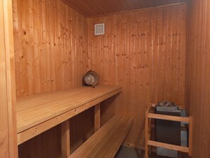 Sauna - Wildgans 11 - Klassisches Skandinavisches Ferienhaus für bis zu 6 Personen (Rechlin-Nord)